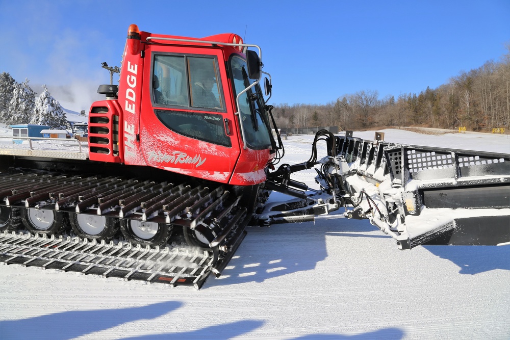 January 2018 operations at Fort McCoy's Whitetail Ridge Ski Area