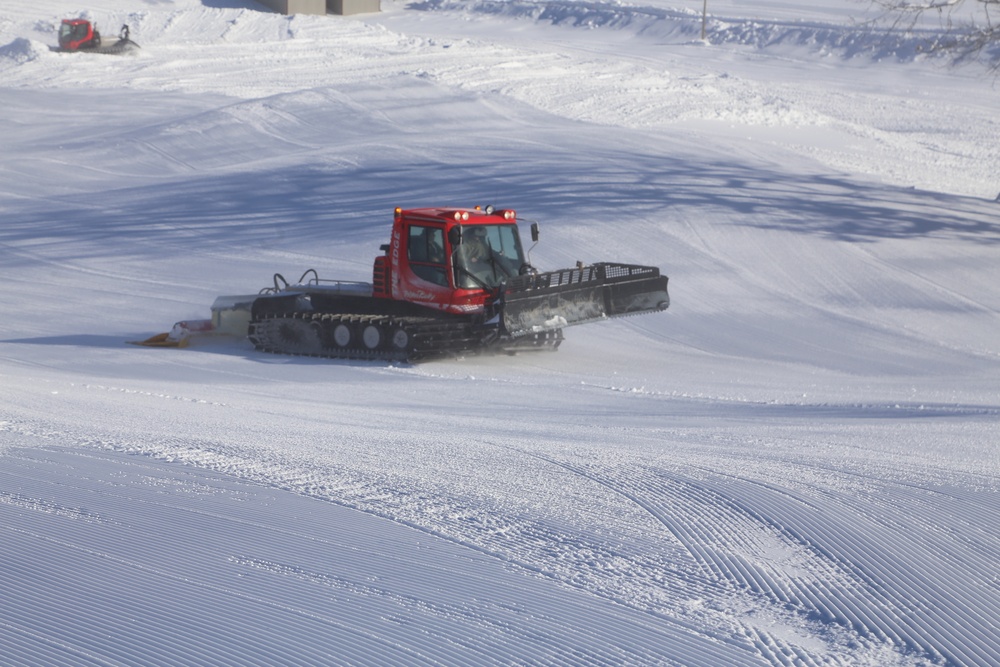 January 2018 operations at Fort McCoy's Whitetail Ridge Ski Area