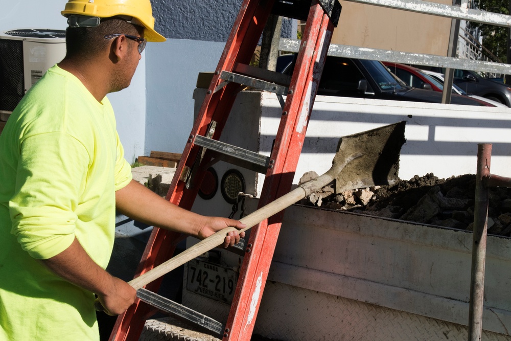 USACE Critical Public Facilities mission makes progress on temporary repairs in Puerto Rico