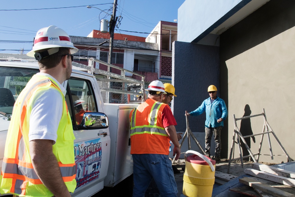 USACE Critical Public Facilities mission makes progress on temporary repairs in Puerto Rico