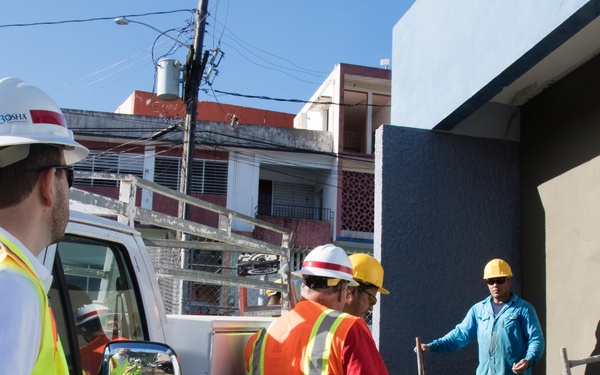 USACE Critical Public Facilities mission makes progress on temporary repairs in Puerto Rico
