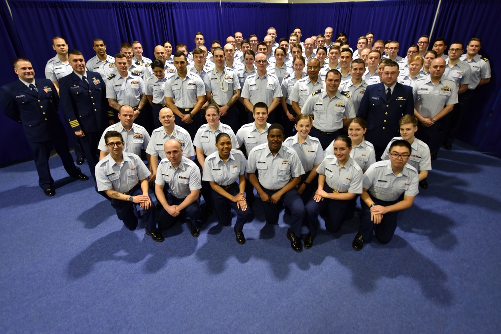 Coast Guard Cutter Mellon crew holds 50th Anniversary ceremony in Seattle