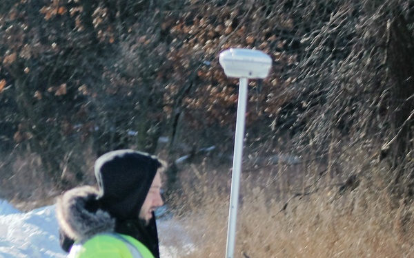 Contractor maps utility lines at Fort McCoy