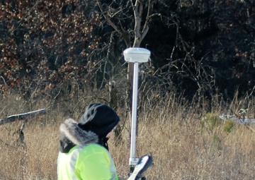 Contractor maps utility lines at Fort McCoy