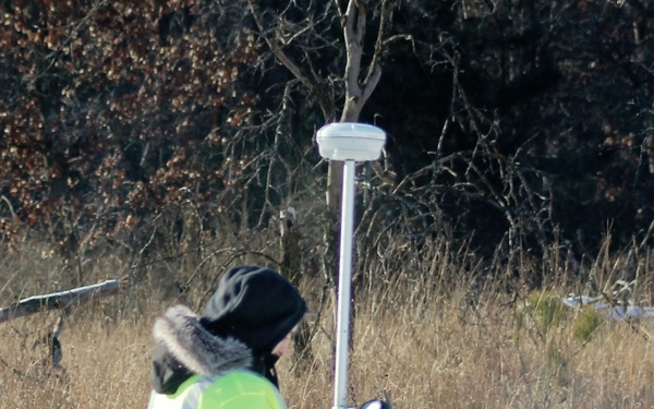 Contractor maps utility lines at Fort McCoy
