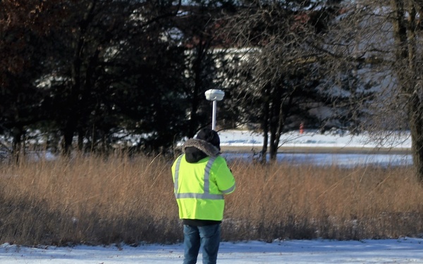 Contractor maps utility lines at Fort McCoy