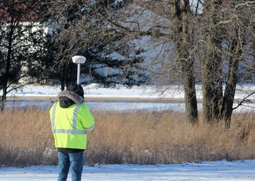 Contractor maps utility lines at Fort McCoy
