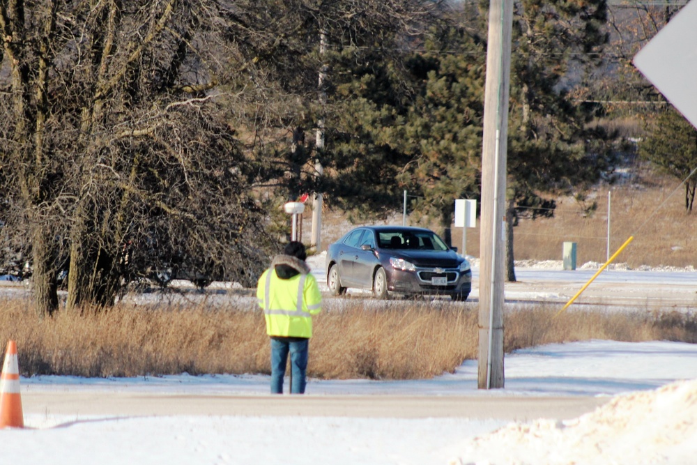 Contractor maps utility lines at Fort McCoy