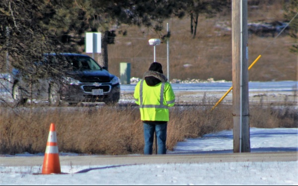 Contractor maps utility lines at Fort McCoy