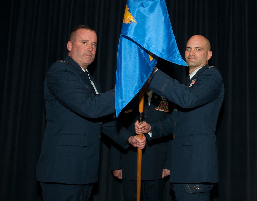 Capt. Masten Bethel assumes command of the 152nd Aircraft Maintenance Squadron