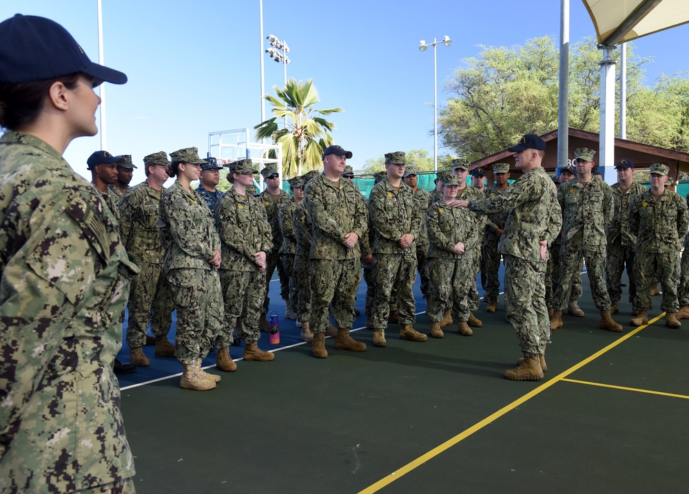 MCPON visit to Pacific Missile Range Facility