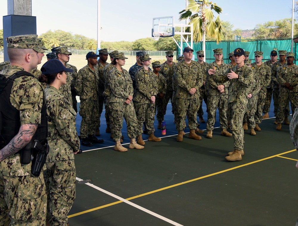 MCPON visit to Pacific Missile Range Facility