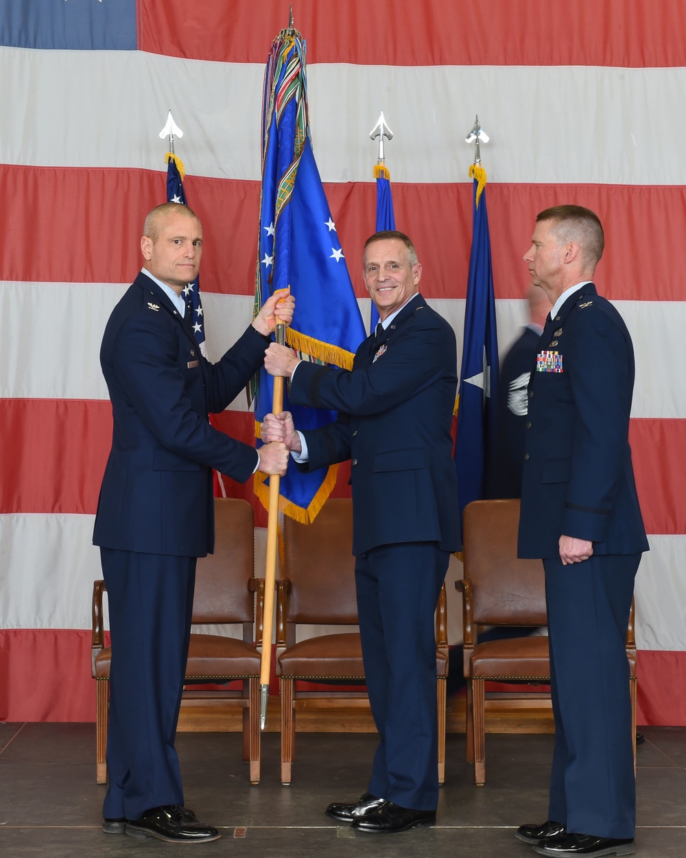 Chidley becomes 16th 132d Wing Commander