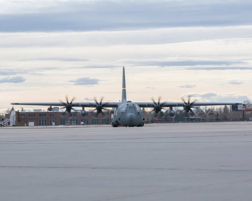 First of its kind upgraded C-130H returns to Wyo. Air Guard