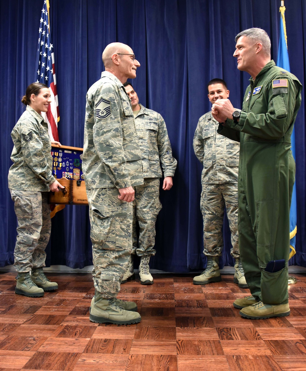 Delaware Air National Guard Command Post Chief retires