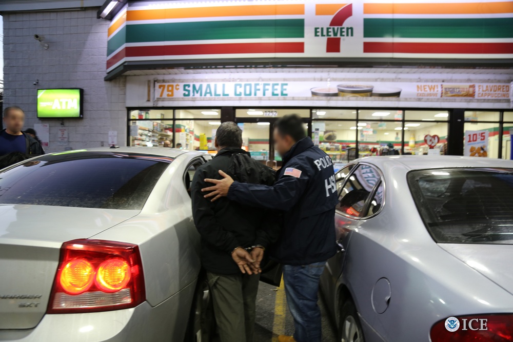 HSI Special Agents serve Notices of Inspection to 16  7-Eleven stores in the New York City area.