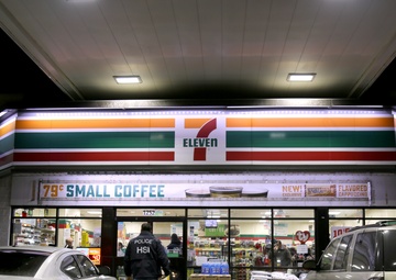 HSI Special Agents serve Notices of Inspection to 16  7-Eleven stores in the New York City area.