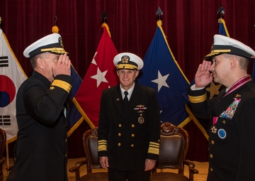 CNFK Change of Command