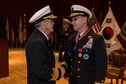 CNFK Change of Command