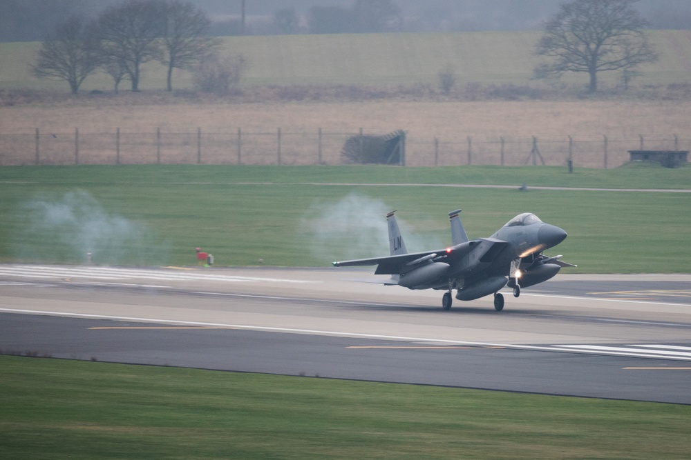 493rd returns from BAP