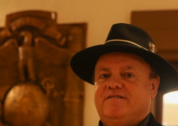 Artist donates sculpture to Combat Center