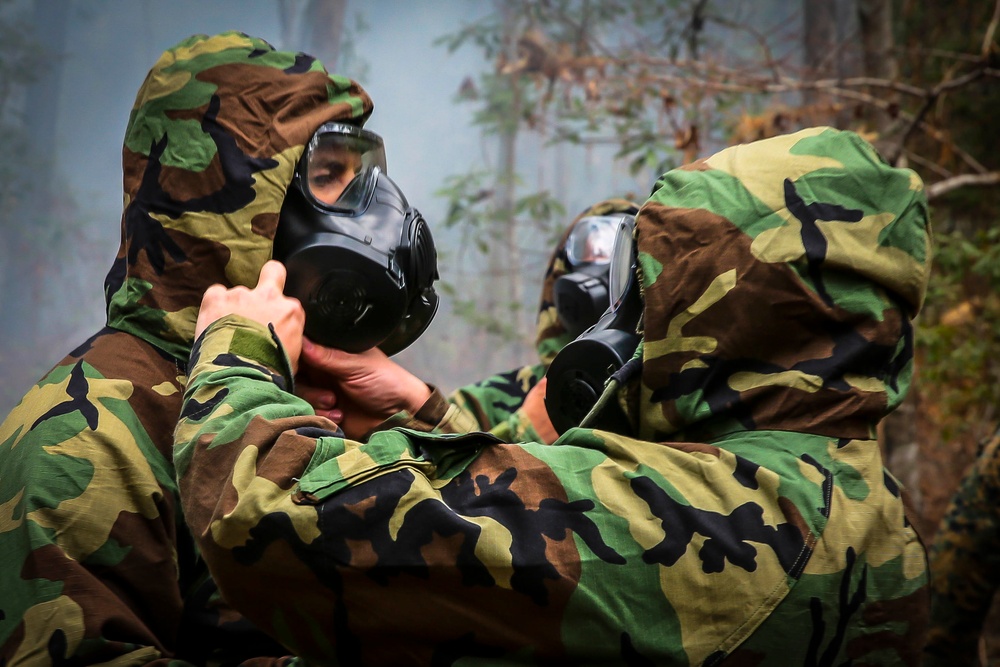 26th MEU Conducts CBRN Training prior to Deployment