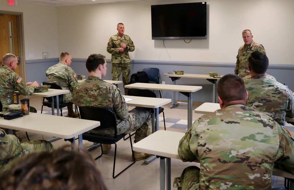 RHC-A leaders visit Fort Campbell WTB