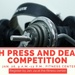 Bench press, powerlift competition to test strength, willpower