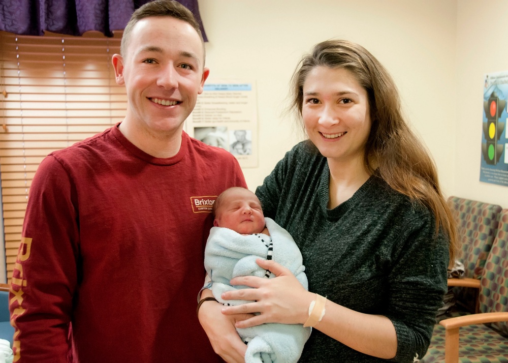 WBAMC welcomes first baby girl, boy of 2018
