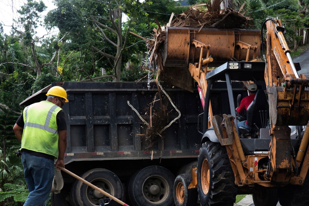 USACE debris management mission continues in Guaynabo, Puerto Rico