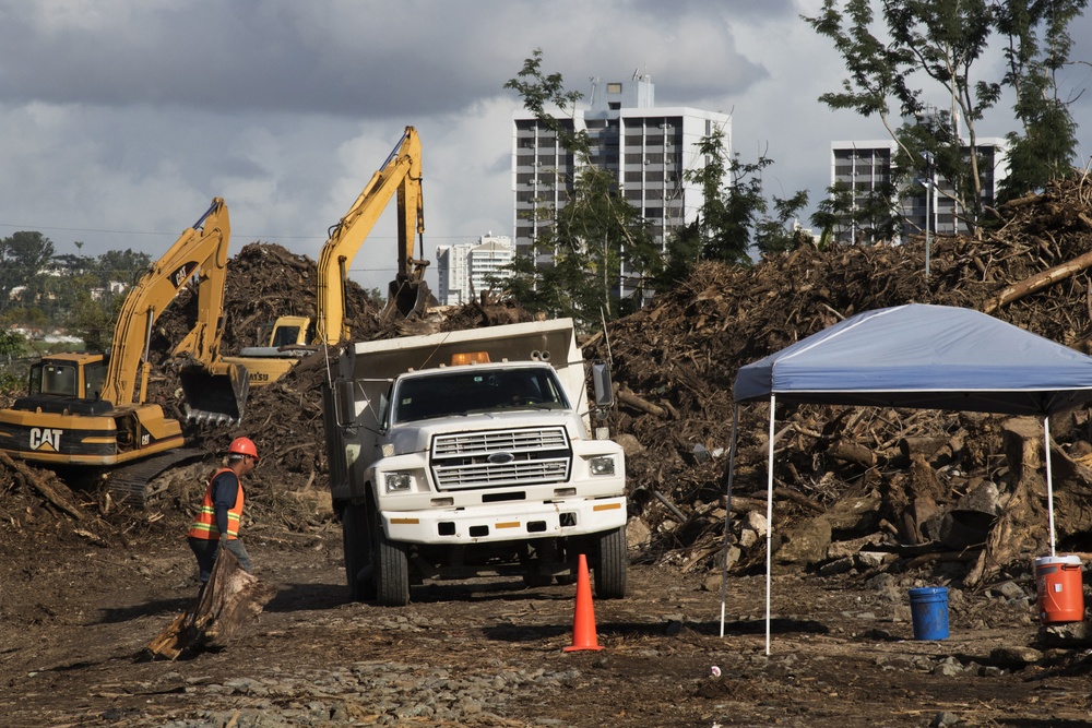 USACE debris management mission continues in Guaynabo, Puerto Rico