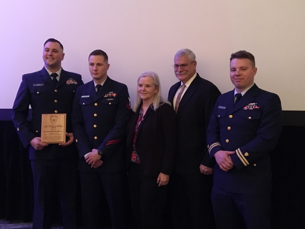 USCGC John McCormick receives award in Washington, D.C.
