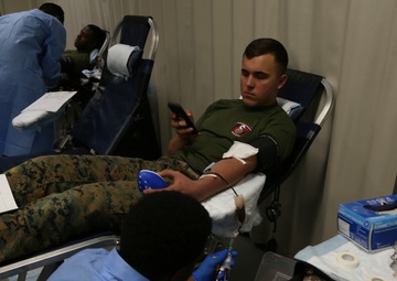 SMP host blood drive for Cobra Gold
