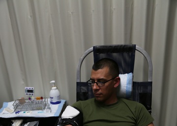 SMP host blood drive for Cobra Gold