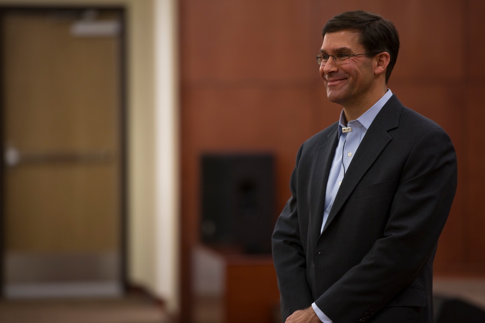 Secretary of the Army Mark T. Esper visit to South Korea