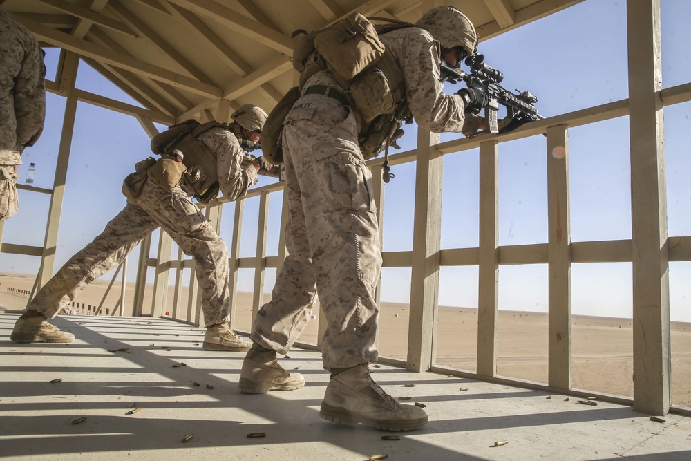 BLT 1/5 conduct live-fire and maneuver training