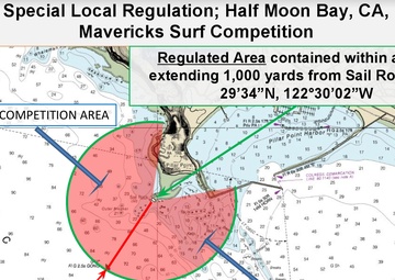 Coast Guard establishes safety zone for Mavericks Surf Competition