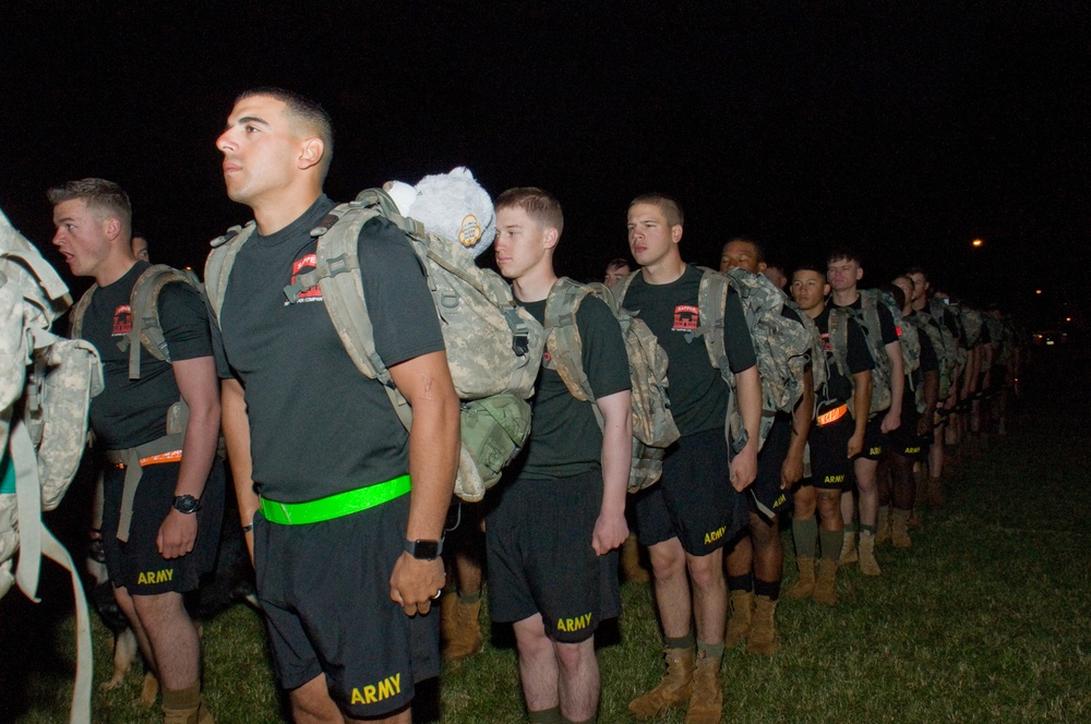 ‘Wolfpack’ holds Christmas ruck for children