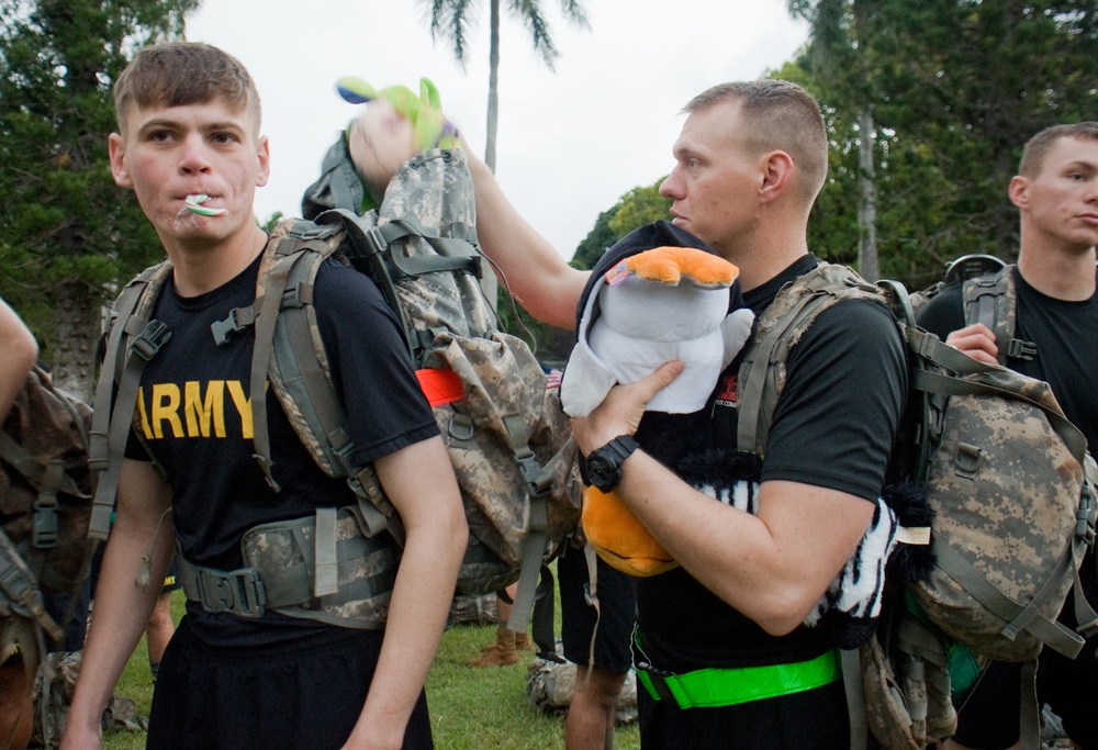 ‘Wolfpack’ holds Christmas ruck for children