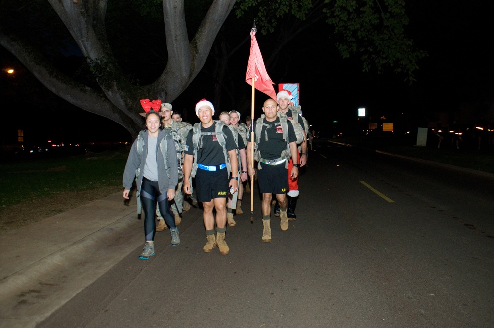 ‘Wolfpack’ holds Christmas ruck for children