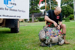 ‘Wolfpack’ holds Christmas ruck for children