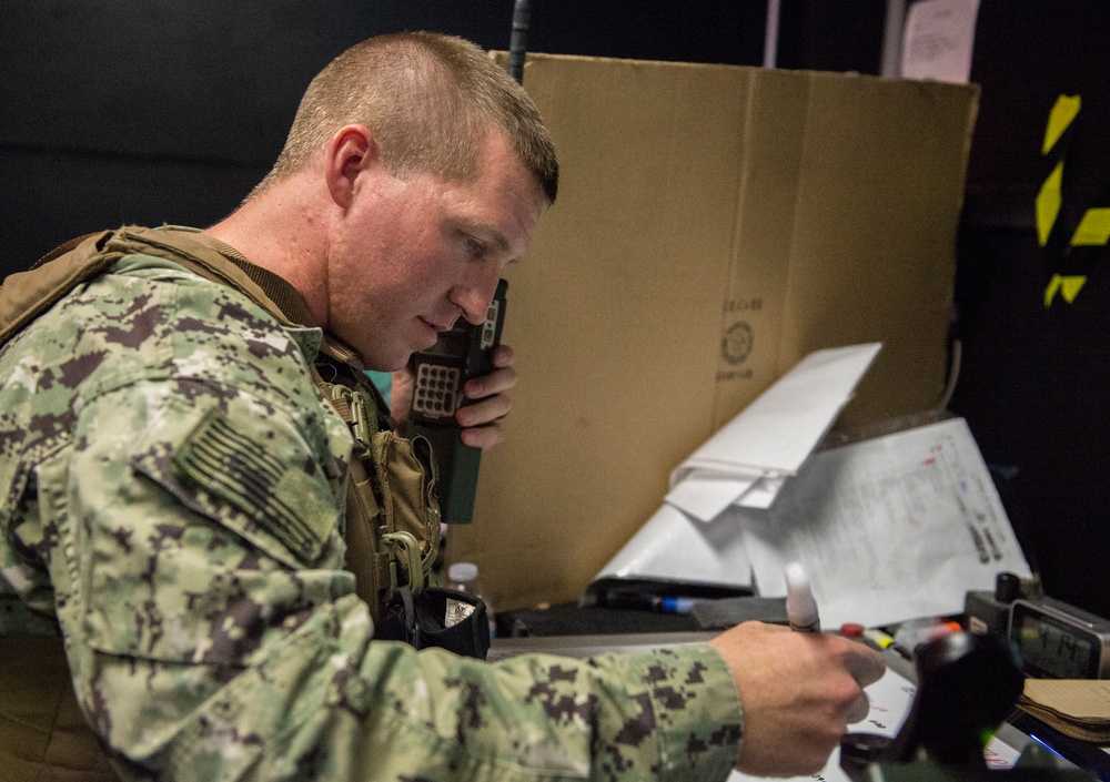 U.S. Navy Sailors Assigned To Coastal Riverine Group 1 Train In Guam