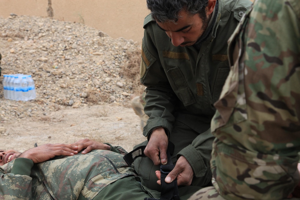 Raqqah Internal Security Force Medical Training