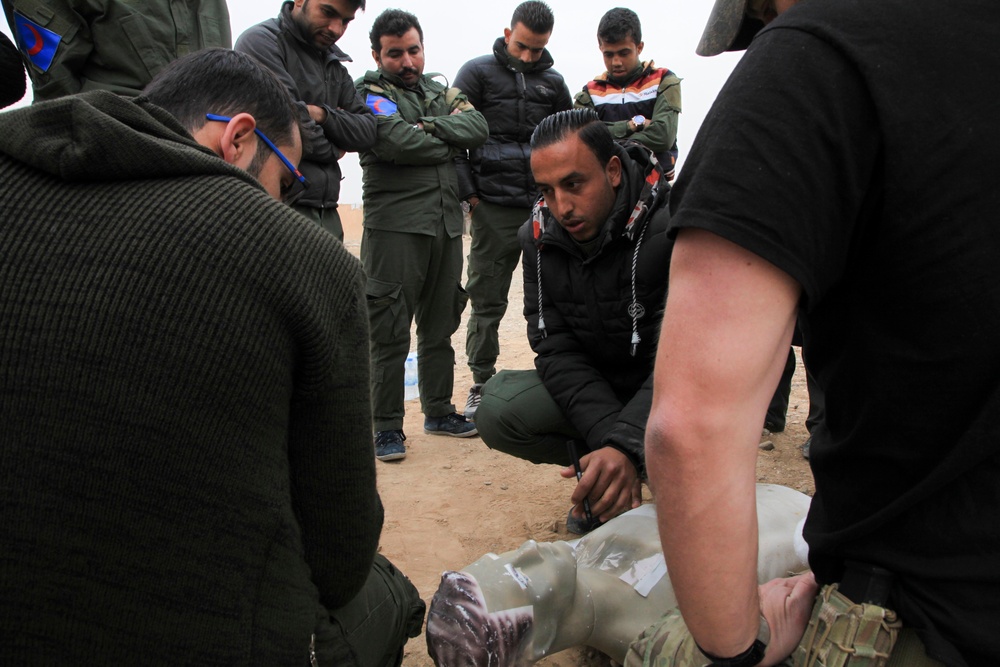 Raqqah Internal Security Force Medical Training