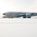 Snowy day on the flight line