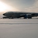 Snowy day on the flight line