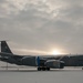 Snowy day on the flight line