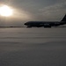 Snowy day on the flight line