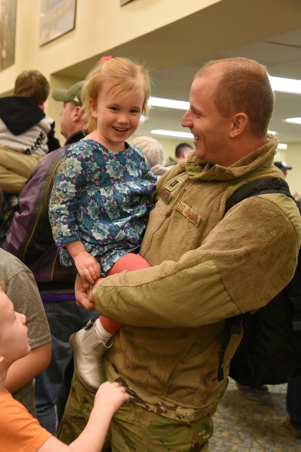 119th Civil Engineer Squadron members return from southwest Asia