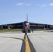 U.S. Air Force Bombers land at Andersen AFB